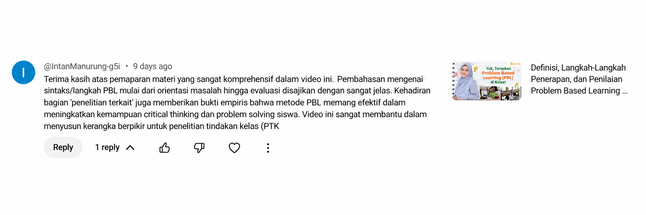 Testimonial media sosial kejarcita 2