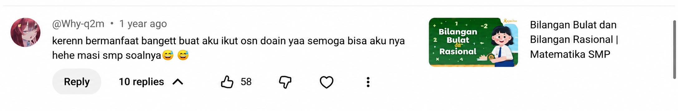 Testimonial media sosial kejarcita 25