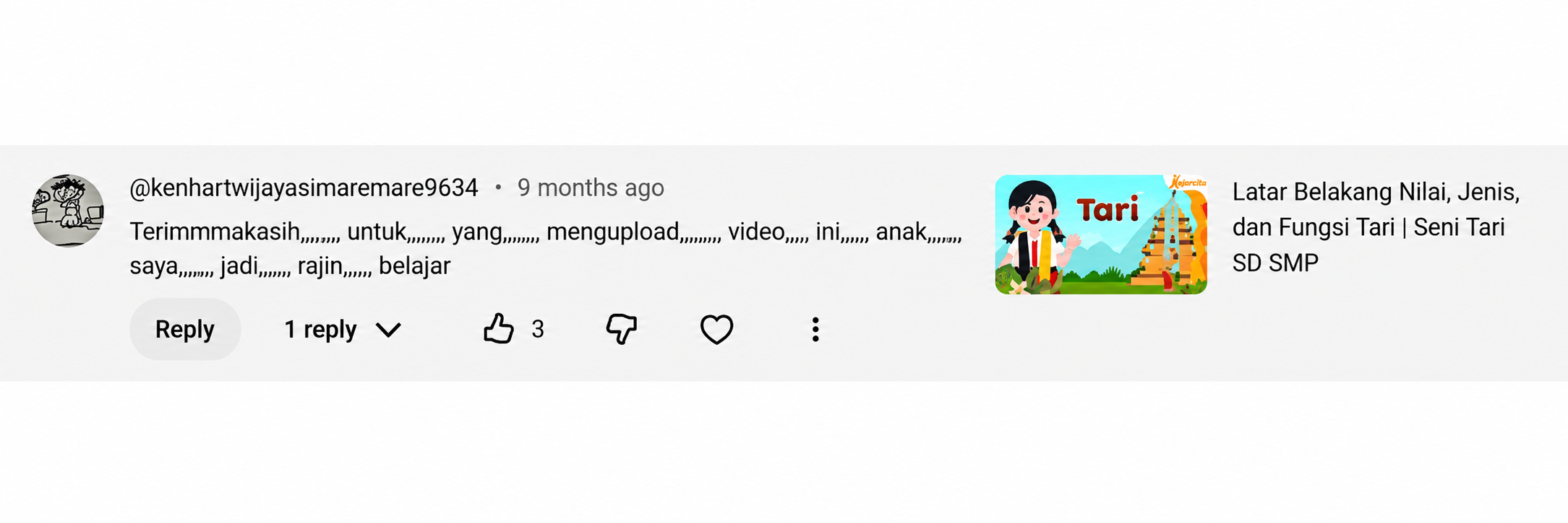 Testimonial media sosial kejarcita 33