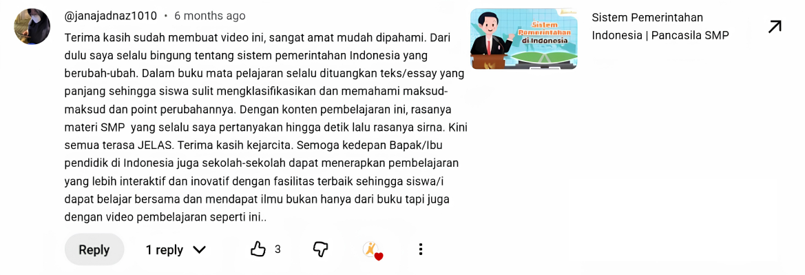 Testimonial media sosial kejarcita 7