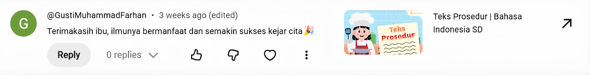 Testimonial media sosial kejarcita 9